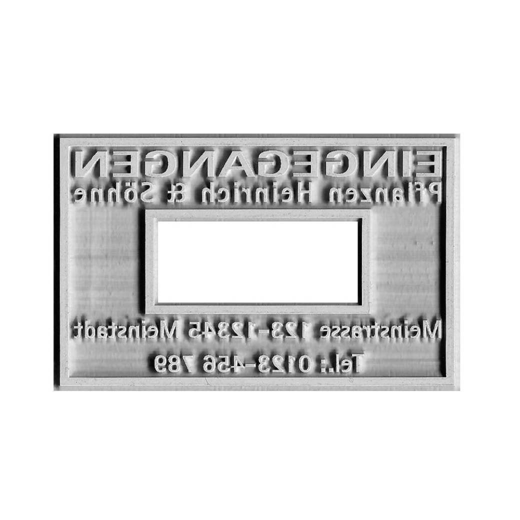 Rubber stamp plate Colop Expert Line Data 3660 Rubber stamp plate Colop Expert Line Data 3660